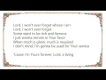 Kenny Lattimore - I Won't Forget Whose I Am Lyrics
