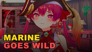 Marine Goes WILD - Drunk Stream Best Moments | Hololive EN Sub