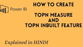 Download the video "How to create measure for TopN function in PowerBI | Learn PowerBI in Hindi| PowerBI DAX"