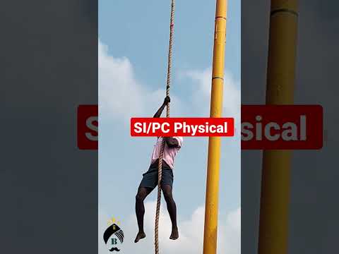 TNUSRB Police/Sub inspector Physical Test/Rope climbing