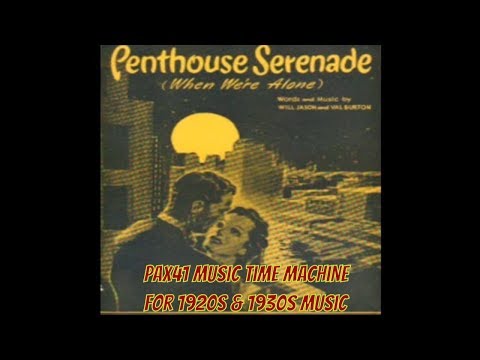 1930's Music Sensation - Sylvia Froos-- Penthouse Serenade @Pax41