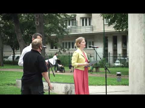 Raoul Wallenberg születésnapi megemlékezése 2020