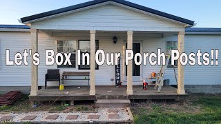 Boxing In Porch Posts