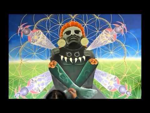 Mural de Xochipilli. -mexica-