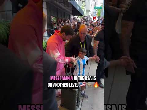 America’s losing its mind for Messi 😳🔥 #Messi #InterMiami #mls