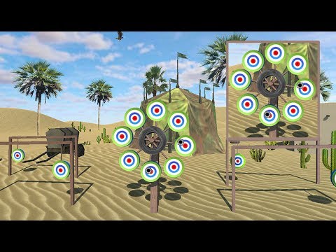 Army Desert Shooting Arena - Gun Shooter Video