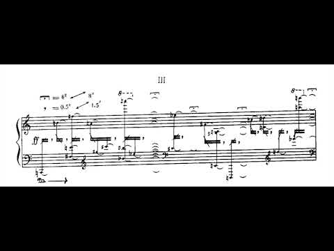 Tigran Mansurian - Piano Sonata (1967)