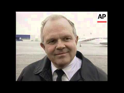 USA: FOSSETT'S JET CROSSING - NEW WORLD RECORD