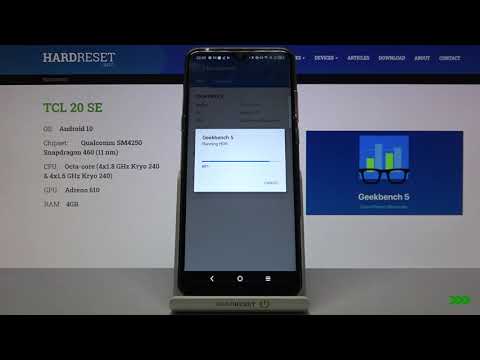 Benchmark Geekbench TCL 20 SE – Checkup Performance