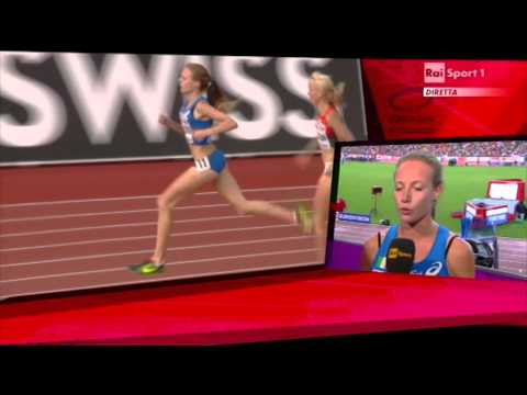 Campionati Europei di Zurigo - Finale 1500m Donne - Federica Del Buono