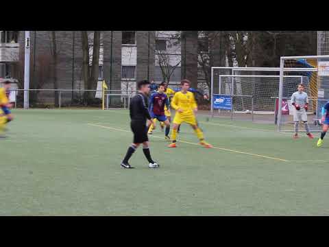 Ben second goal of hat trick