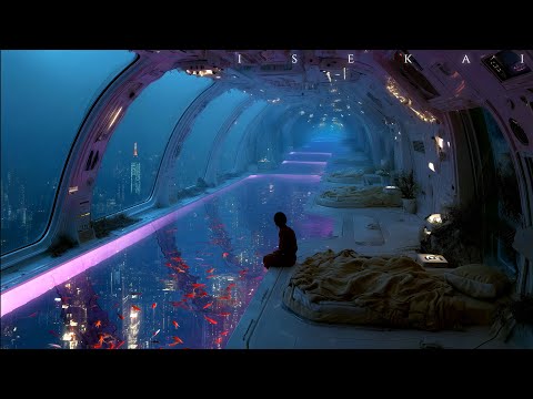 Isekai ⧫ Deeply Calm SciFi Soundscape ⧫ Cyberpunk Atmosphere from Cozy Aqua-Loft