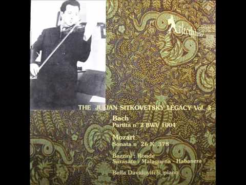 Julian Sitkovetsky plays Antonio Bazzini -  La ronde des Lutins Op.25