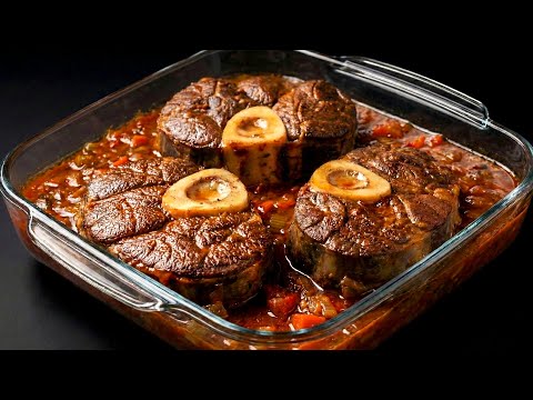 Osso Buco Beef with Roasted Vegetables and Mashed Potatoes