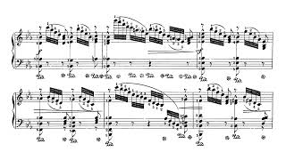 Le Beau - Improvisata, Etude for the Left Hand alone, Op. 30 (Audio+Sheet) [Markovina]