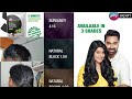 How to Apply Godrej Instant Black Hair Color Shampoo in 5 Mins | Godrej Export Hair Color Shampoo |