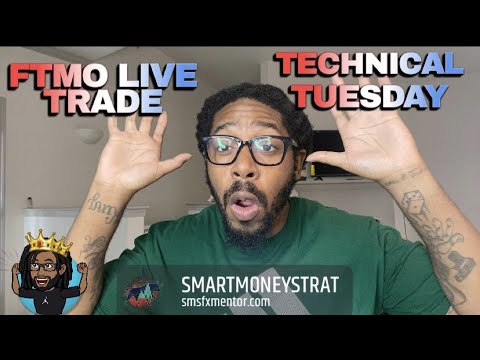 FTMO Live Trade Technical Tuesday Analysis For Beginners