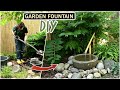 How To Make A Garden Fountain In A Day DIY Japanese Water Feature