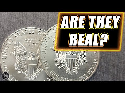 4 Cheap Tests to verify your Silver Eagles are real!