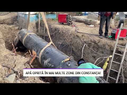 Apă oprită în mai multe zone din Constanţa!  - LITORAL TV