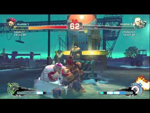 SSF4: Tokido (Akuma) VS chobixinco (Rufus)