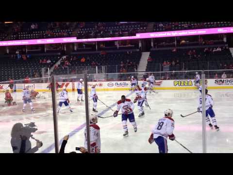 Montreal Canadiens Warm-Up