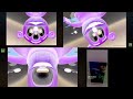 Gummy Bear Song HD Four Negative Upside Down Versions At Once