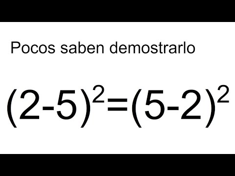 ¿SABES HACER ESTA DEMOSTRACIÓN MATEMÁTICA? Diferencia al cuadrado. Matemática Básicas