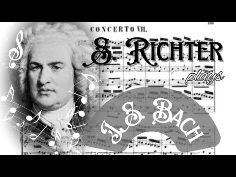 Sviatoslav Richter's 1983 Interpretation of J. S. Bach's Concerto in G Minor BWV 1058