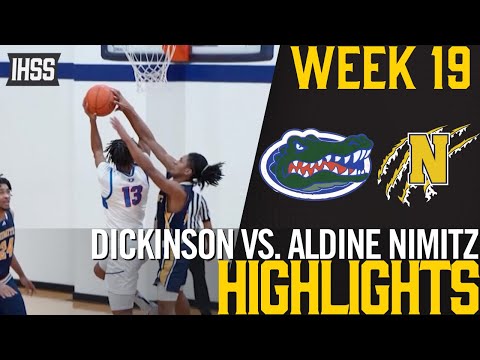 Dickinson Dominates Nimitz 83-37 in Thrilling 6A Basketball Matchup