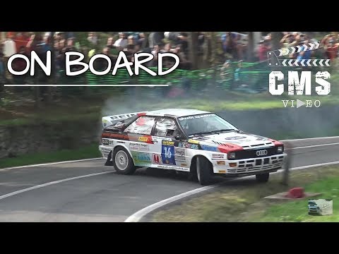 [ON BOARD] Christof Klausner - Audi Quattro | CRAZY SHOW | Rally Legend 2017