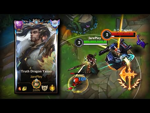 YASUO INSANE NEW BUILD FULL GAMEPLAYS⚡️ WILD RIFT