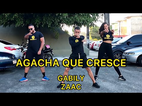 AGACHA QUE CRESCE - GABILY E ZAAC - DANÇA HÁBITOS FIT (COREOGRAFIA)