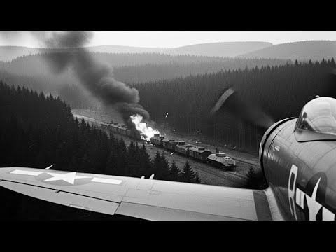 How One Pilot’s “Reckless” Low Pass Destroyed a German Armored Train