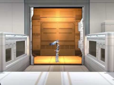 Xenosaga Episode I HD Cutscene 031 - KOS-MOS' Unconventional Strategy