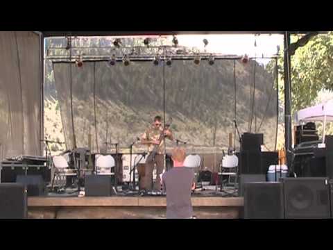 Chris Skinner playing the Chapman stick live at State Bridge, CO