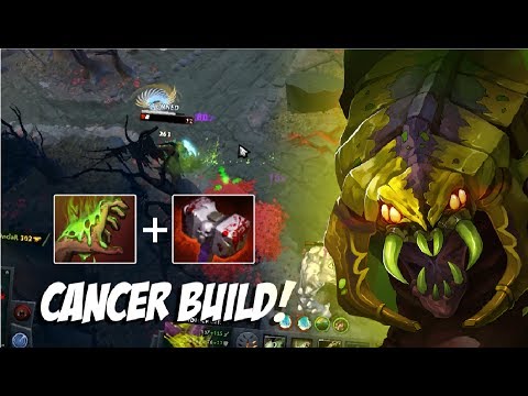 YOU CANT RUN DUDE! - Veno Cancer Build Skull Basher by Waga 7.06 - Top Pro Player Dota 2