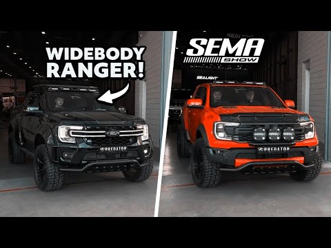 Next-Gen Ford Ranger & Raptor at SEMA 2023 in Las Vegas! 🔥