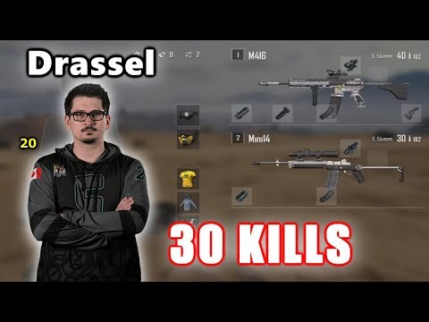Ghost Drassel & hypoc - 30 KILLS - M416+Mini14 - DUO - PUBG