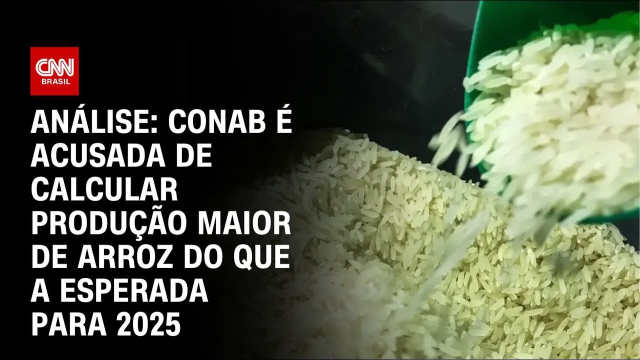 Análise: Conab é acusada de calcular produção maior de arroz do que a esperada para 2025 | WW