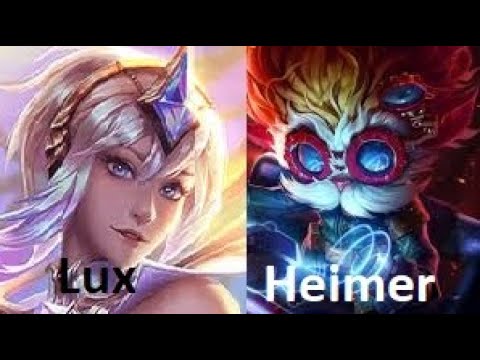 Lux ve Heimerdinger Bot Free Win  /w heimerotp