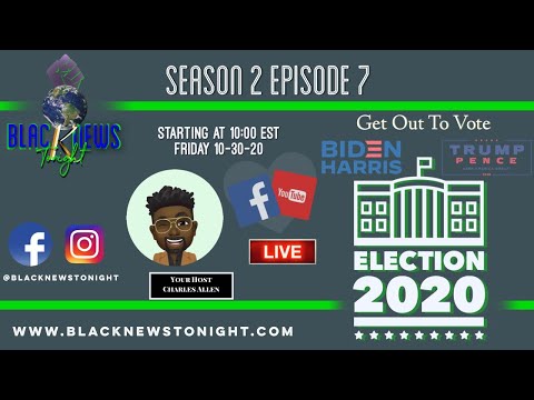 Black News Tonight - Get Out To Vote 2020
