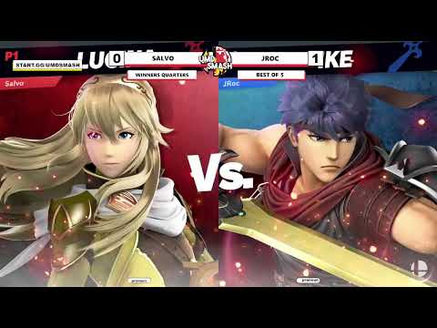 UMD Smash Fest 10/7 Winners Finals - Salvo (Lucina, Lucas) Vs Jroc (Ike) SSBU Singles