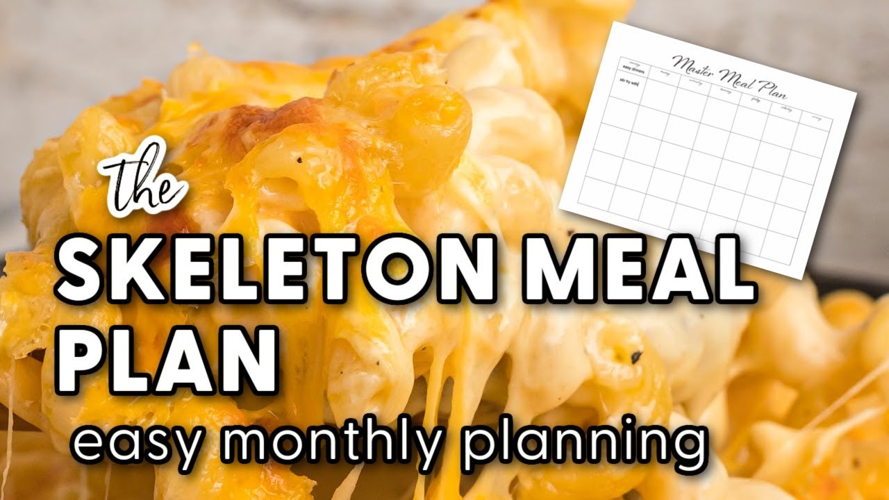 Making a (Simple) Monthly Meal Plan: Tips and Free Printable