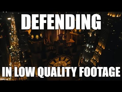 Batman DEFENDS Clock Tower in Garbage Quality