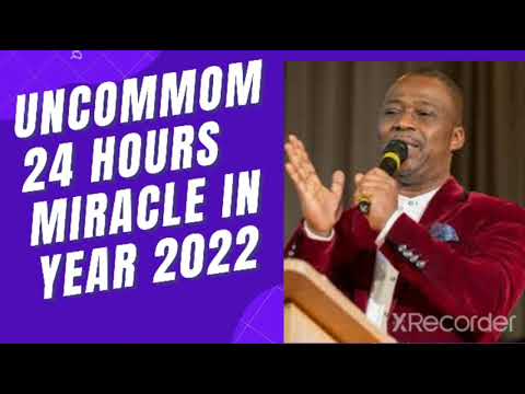Uncommon 24hrs Miracles foe 2022 - #olukoya  #mfmministries  #drdkolukoyaprayers
