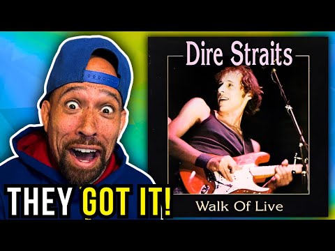 Rapper FIRST time REACTION to Dire Straits - Walk Of Life! They got it...