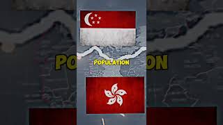 Singapore 🇸🇬 vs HongKong 🇭🇰 - country comparison 2023 #shorts #singapore #hongko