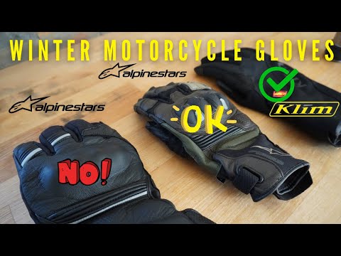 My Top 3 Winter Motorcycle Gloves