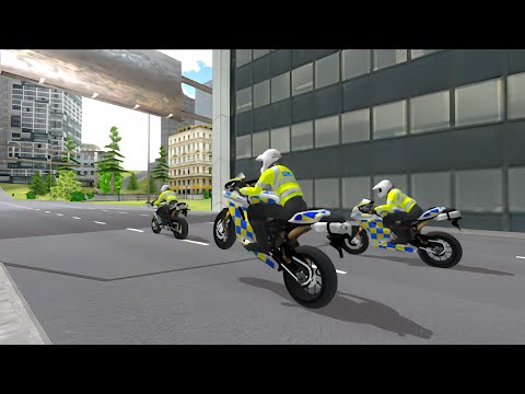 Police Motorbike Simulator 3D | Gameplay